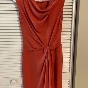 Orange Sleeveless Michael Kors Dress